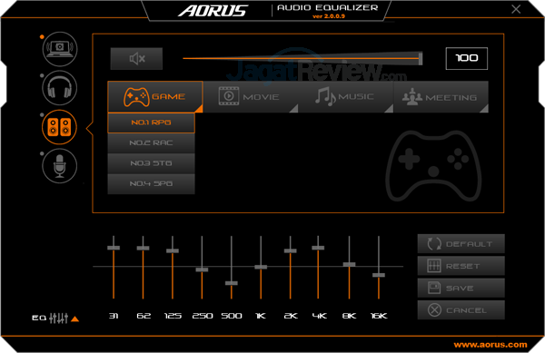 AORUS X7 DT v7 Audio Equalizer 34