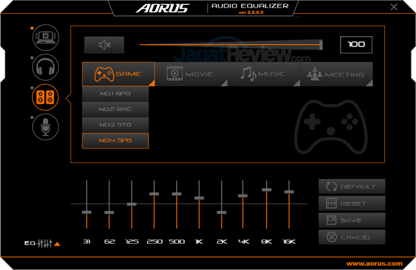 AORUS X7 DT v7 Audio Equalizer 37
