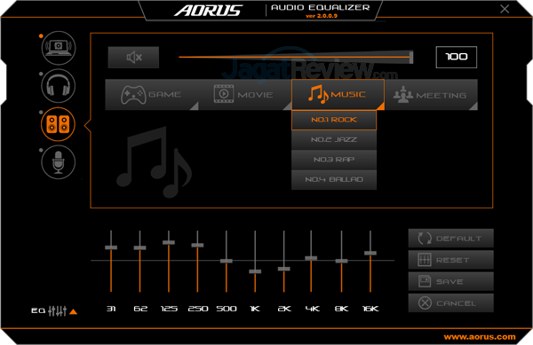 AORUS X7 DT v7 Audio Equalizer 42