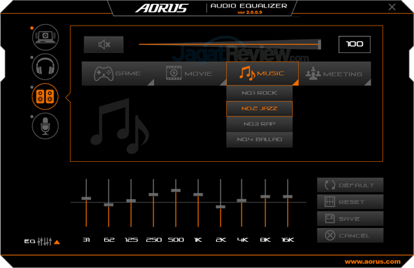 AORUS X7 DT v7 Audio Equalizer 43
