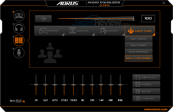 AORUS X7 DT v7 Audio Equalizer 49