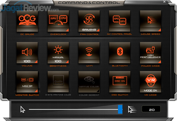 AORUS X7 DT v7 Command Control 11