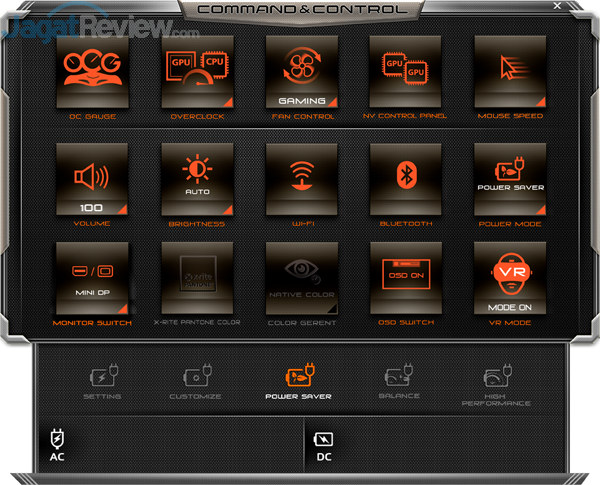 AORUS X7 DT v7 Command Control 17