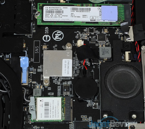 AORUS X7 DT v7 M2 Storage PCH Wireless Card