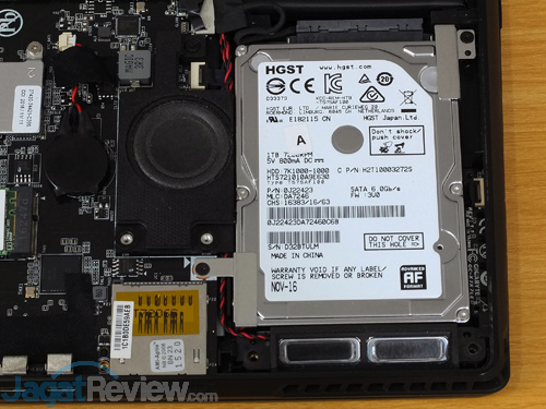 AORUS X7 DT v7 SATA Storage Speaker Right