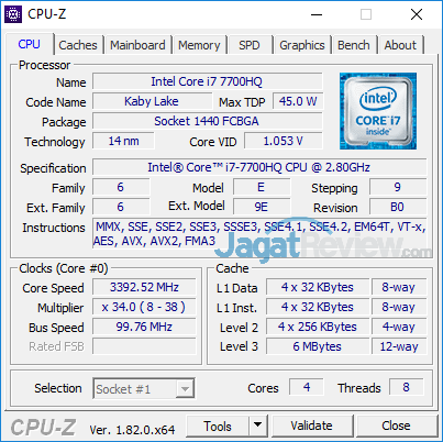 Review Notebook Gaming: Acer Predator Triton 700 2 Acer Predator Triton 700 CPUZ 01