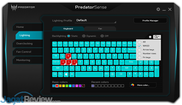 Acer Predator Triton 700 PredatorSense 06