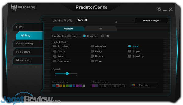 Acer Predator Triton 700 PredatorSense 16