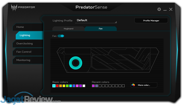Acer Predator Triton 700 PredatorSense 20