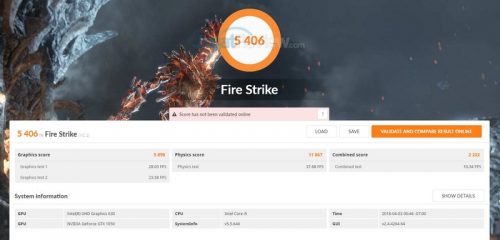 Preview Performa Prosesor Mobile Core i5-8300H ASUS TUF Gaming FX504 05