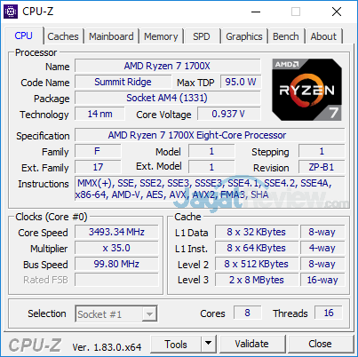 Acer Aspire GX 281 CPUZ 01