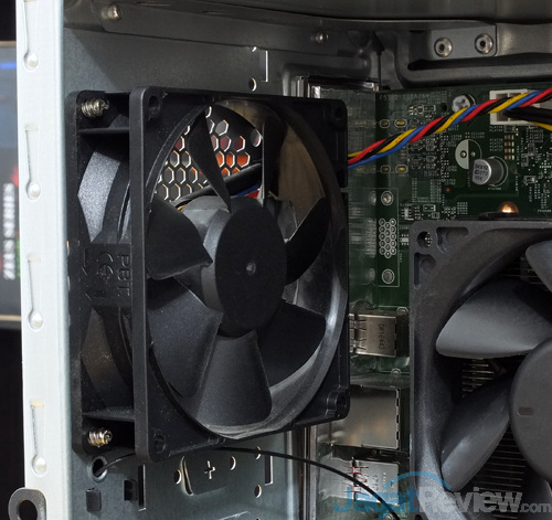 Review PC Desktop AMD Ryzen: Acer Aspire GX-281-UR13 13 Acer Aspire GX 281 Exhaust Rear Fan