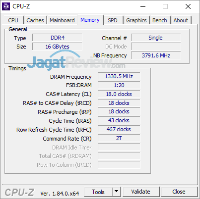 Review Gigabyte Aero 15X v8: Kencang, Tipis, dan Terjangkau dengan Core i7 8750H 4 Gigabyte Aero 15X v8 CPUZ 03