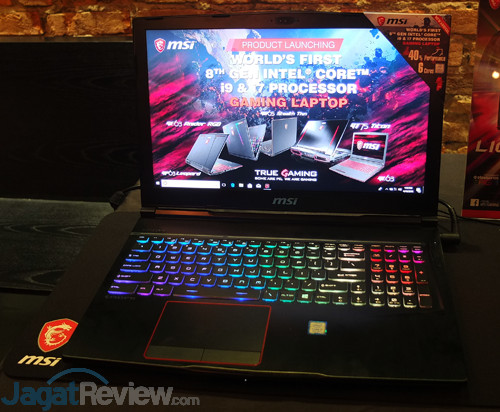 MSI Laptop Gaming Intel 8th Gen 04 GE63