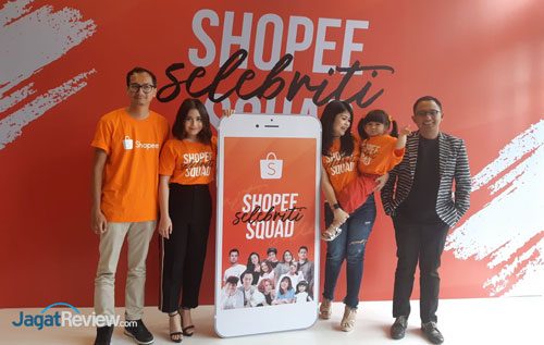 Shopee Selebriti Squad, Ajak Para Selebriti Jualan di Shopee 1 Selebriti squad