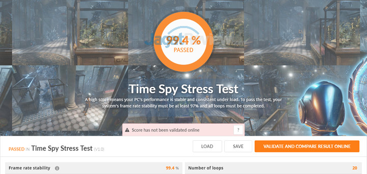 Review Notebook Gaming: ASUS ROG G703VI 5 ASUS G703VI 3DMark Time Spy Stress Test