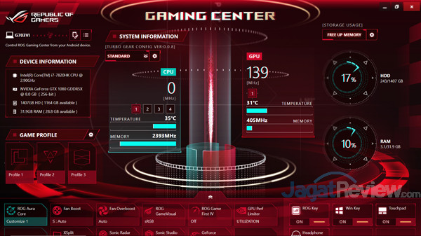 Review Notebook Gaming: ASUS ROG G703VI 1 ASUS G703VI Gaming Center 01