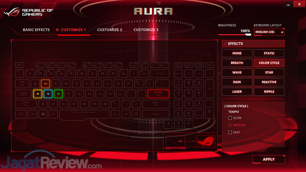 Review Notebook Gaming: ASUS ROG G703VI 40 ASUS G703VI ROG Aura Core 17