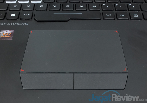 ASUS G703VI Touchpad