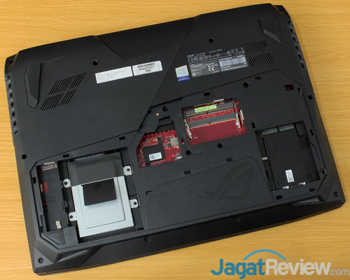 ASUS G703VI Upgrade Compartment