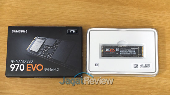 Review Storage: Samsung 970 EVO M.2 NVMe 1 TB 4 DSCF9324