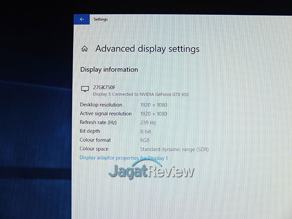 Framerate 240Hz