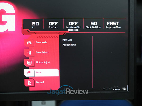 Hands-On Review: Monitor LG 27GK750F-B 26 Input