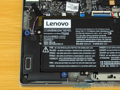 Lenovo IP 720S 13ARR Battery Speaker
