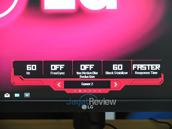 Hands-On Review: Monitor LG 27GK750F-B 4 Quick Setting 02