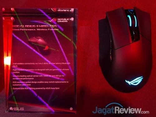ASUS Perkenalkan Periferal PC Lini Republic of Gamers Terbaru 8 ASUS ROG Gladius II Wireless