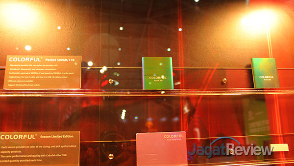 Booth Raid Computex 2018: Colorful 18 Colorful SSD Portable