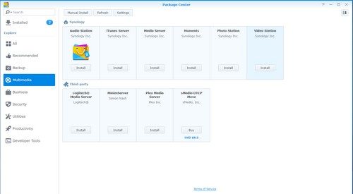 Review Storage: Synology DS1019+ 5 DiskStation Manger 07