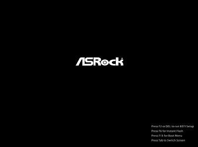 0. ASRock BIOS Loading Screen