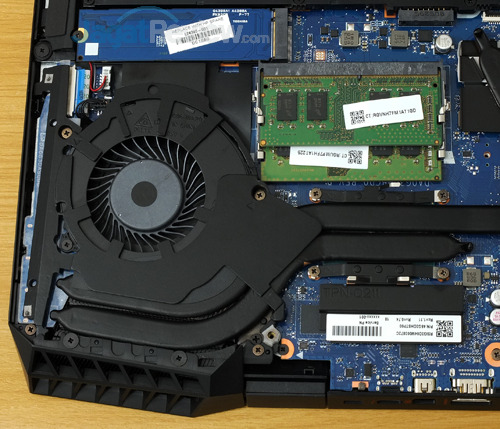 Review Notebook Gaming: Omen by HP 15-dc0035TX 30 Omen by HP 15 dc0035TX Cooler CPU