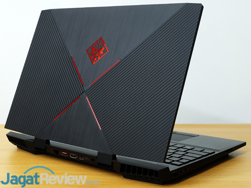 Review Notebook Gaming: Omen by HP 15-dc0035TX 2 Omen by HP 15 dc0035TX Rear Side