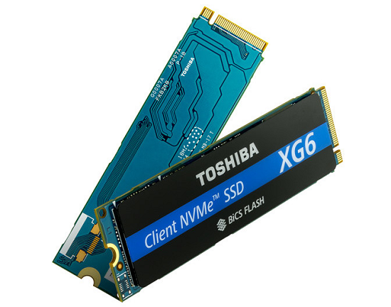 Toshiba Resmi Kenalkan SSD XG6 M.2 NVMe 28 XG6