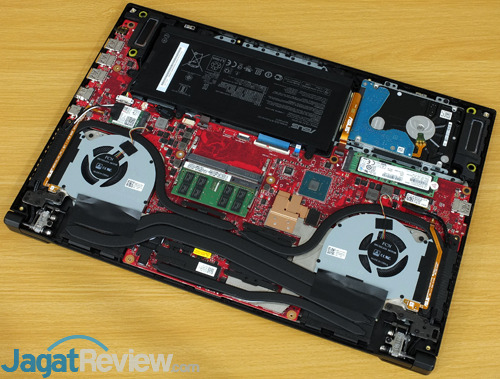 Review ASUS ROG Zephyrus-M (GM501S): Zephyrus Murah yang Kencang 27 ASUS ROG GM501S Internal Component Layout