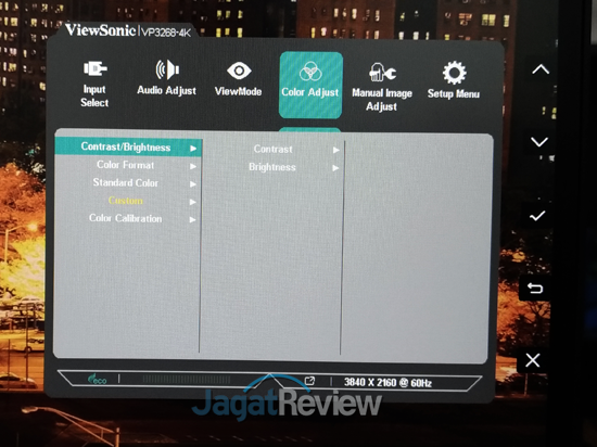 Hands-On Review Monitor: ViewSonic VP3268-4K 5 Color Adjust
