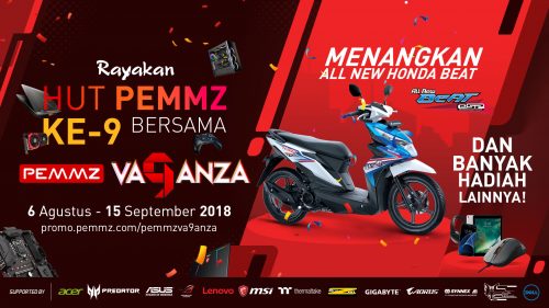 Direct Release: PEMMZ Adakan Lelang Komponen dan Laptop Besar-besaran Berhadiah Motor 1 Feature Image Pemmz Vaganza