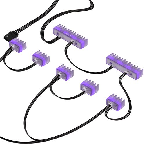 Direct Release: See Your Battlestation In A Whole New Light 6 HUE2CableComb purplelighting 3