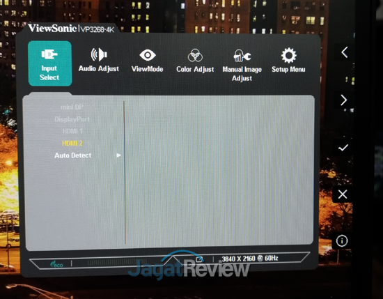 Hands-On Review Monitor: ViewSonic VP3268-4K 2 Input Select