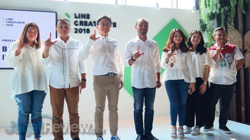 Bertemakan line creativate 2018 1