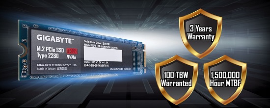 Tambah Koleksi SSD, Gigabyte Rilis SSD NVMe PCIe M.2 2 Gigabyte SSD M.2 01