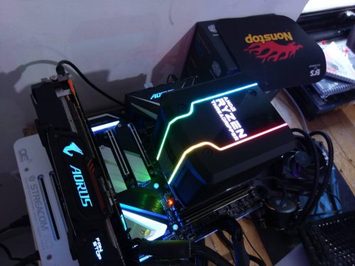 Hands-On Review Motherboard Gigabyte X399 Aorus Xtreme 6 Foto RIG