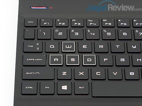 Review Omen by HP 15-dc0036TX: Laptop Gaming Layar IPS 144 Hz Murah 13 HP Omen 15 dc0036tx ASDW Buttons