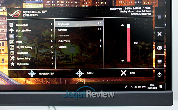 Hands-On Review Monitor: ASUS ROG STRIX XG35VQ 4 03 Color 02