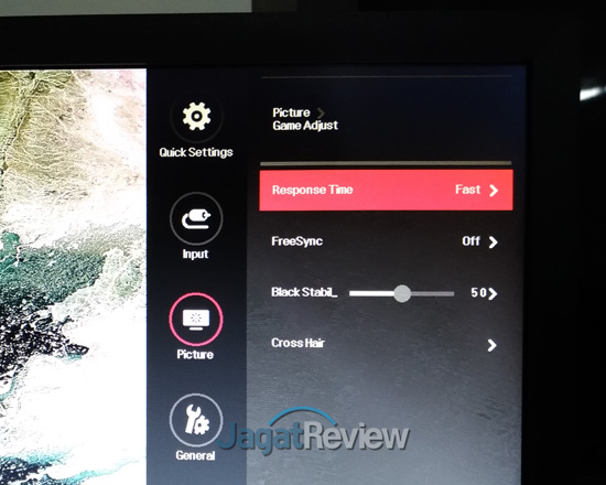 Hands-On Review Monitor: LG 22MK400H 8 05 Picture Game Adjust