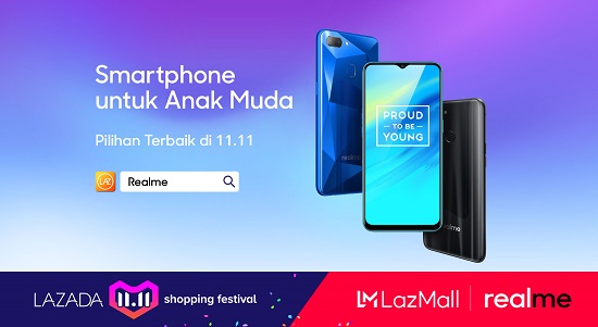 Direct Release: Realme Siap Hadirkan Kejutan di Perayaan 11.11 Lazada 1 Realme 11.11