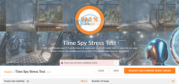 Acer Predator Helios 500 AMD 3DMark Time Spy Stress Fan Auto CB