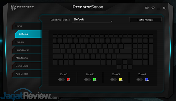 Acer Predator Helios 500 AMD PredatorSense 05